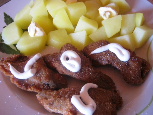Recept na Játrové řízky