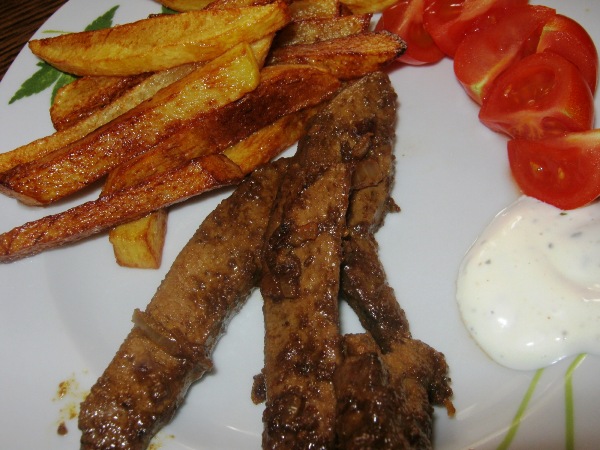 Recept na pikantní vepřová játra